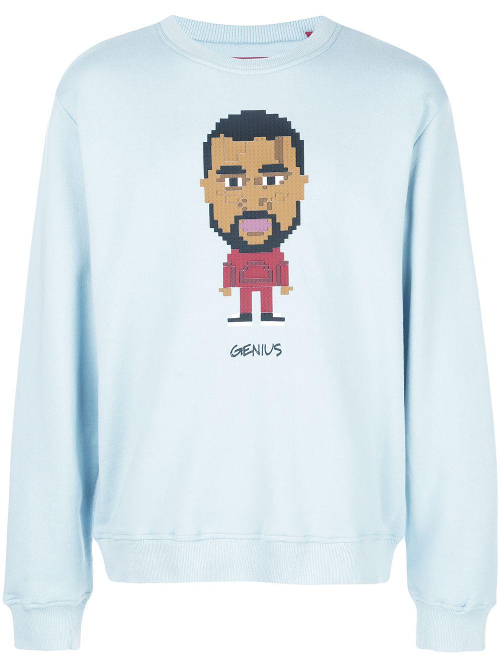 Genius print sweatshirt by MOSTLY HEARD RARELY SEEN