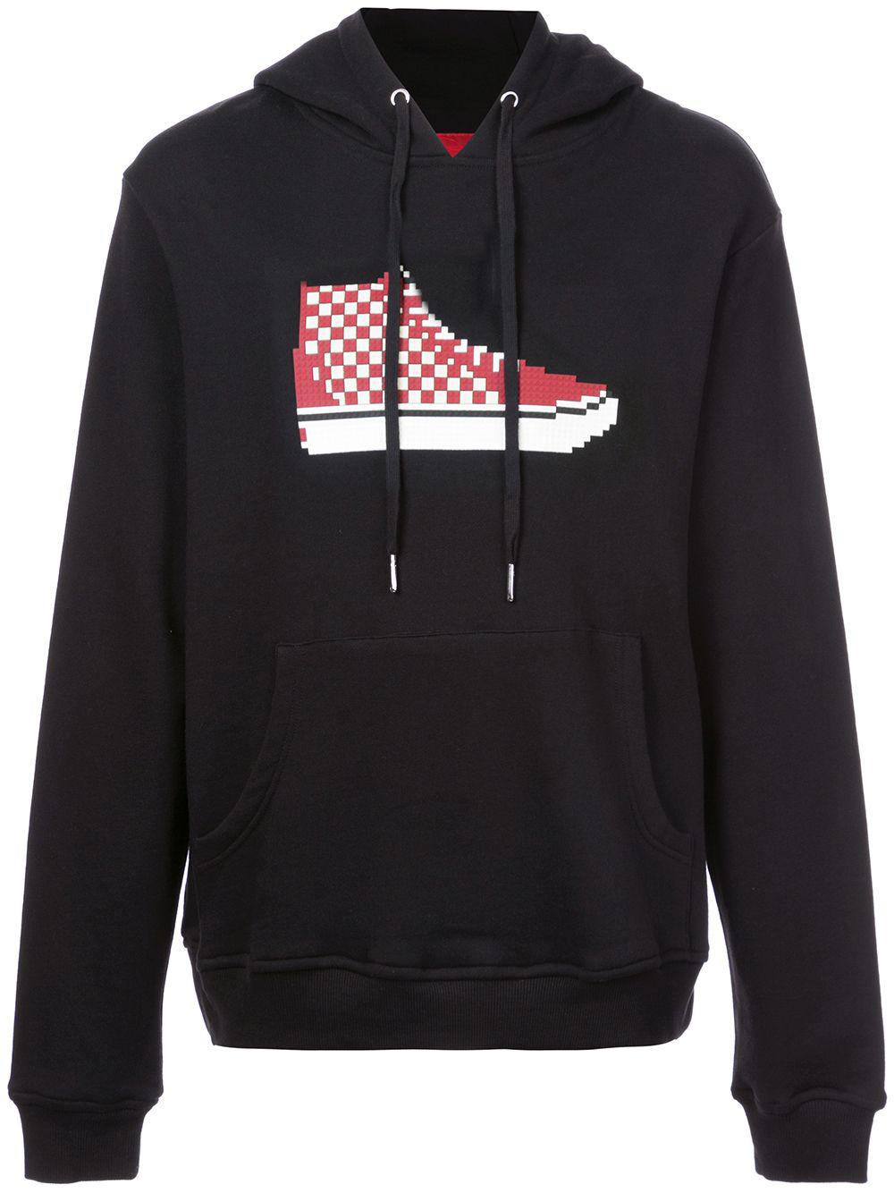 Hi-top print hoodie by MOSTLY HEARD RARELY SEEN