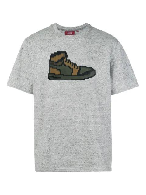 Jordan boot 8-bit T-shirt by MOSTLY HEARD RARELY SEEN