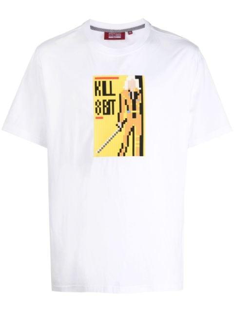 Kill 8Bit cotton T-shirt by MOSTLY HEARD RARELY SEEN