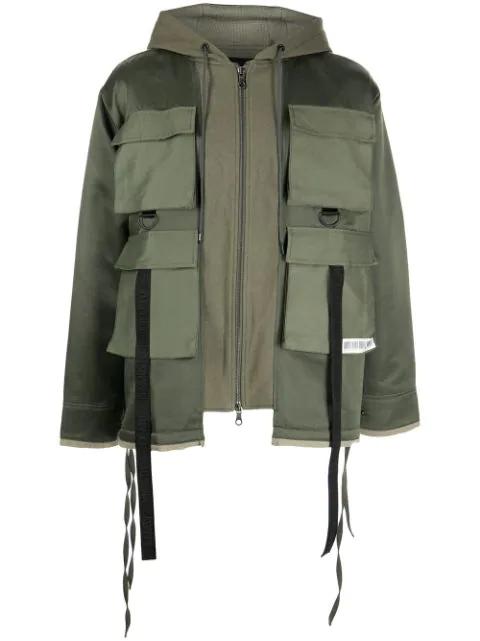 M65 cago-pocket zip-up jacket by MOSTLY HEARD RARELY SEEN