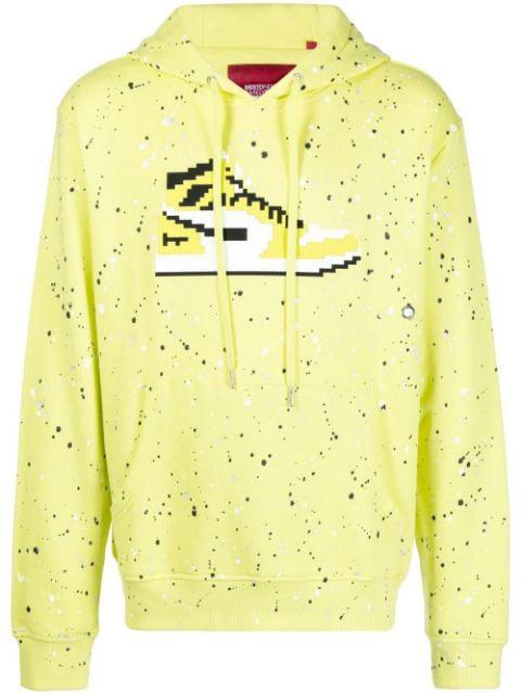 Neon Volt long-sleeve hoodie by MOSTLY HEARD RARELY SEEN