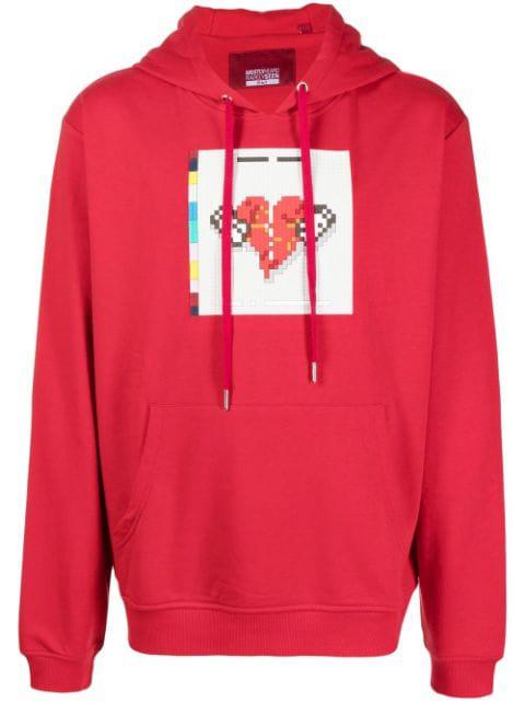 No More Heartbreaks long-sleeve hoodie by MOSTLY HEARD RARELY SEEN