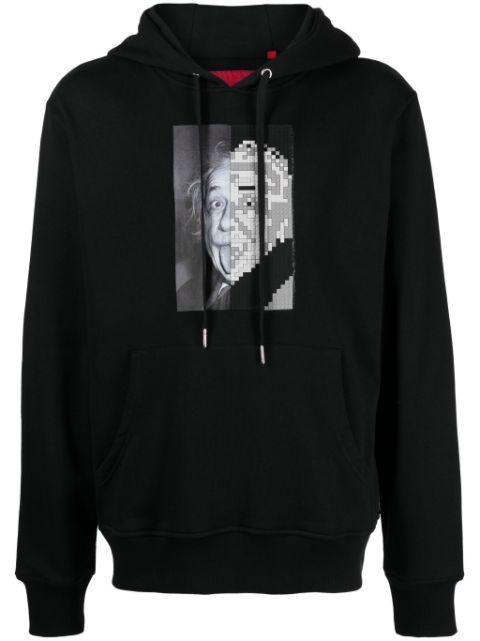Silly Theory graphic-print cotton hoodie by MOSTLY HEARD RARELY SEEN