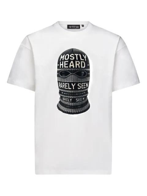 Ski Mask cotton T-shirt by MOSTLY HEARD RARELY SEEN
