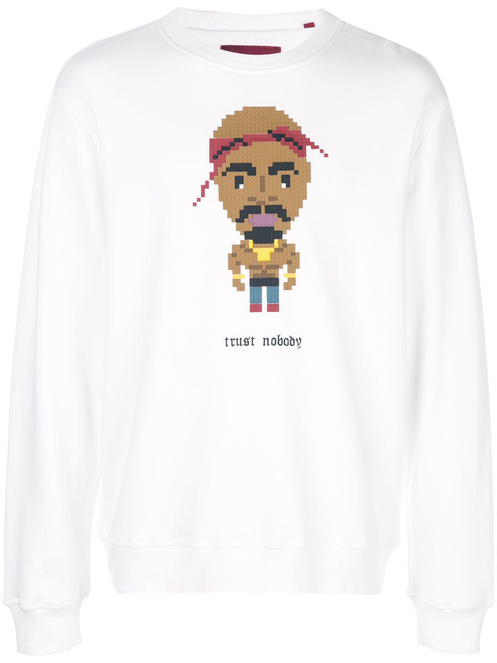 Trust nobody sweatshirt by MOSTLY HEARD RARELY SEEN