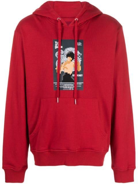 Year Of The Dragon cotton hoodie by MOSTLY HEARD RARELY SEEN