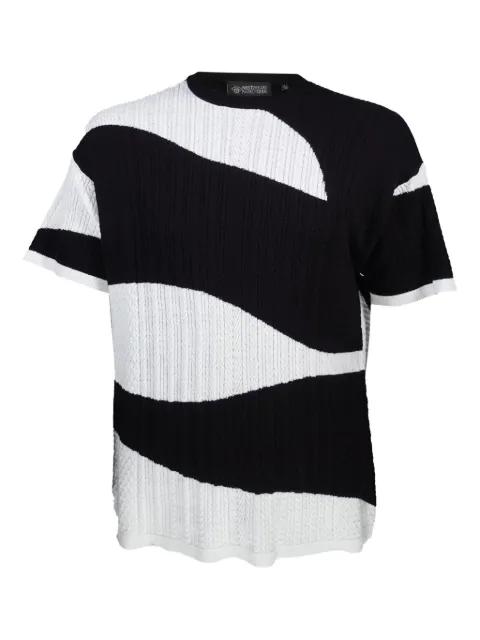 camo cable-knit top by MOSTLY HEARD RARELY SEEN