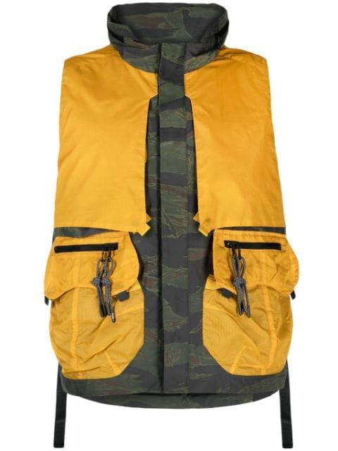 cargo-pockets cotton gilet by MOSTLY HEARD RARELY SEEN