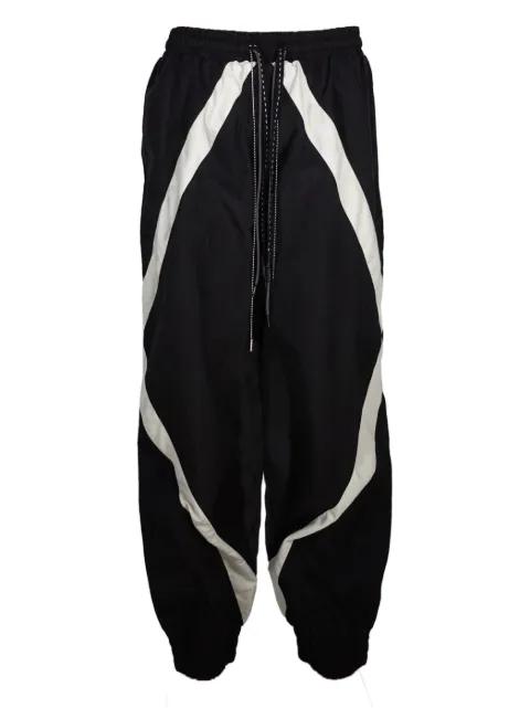 cut-seam panelled trousers by MOSTLY HEARD RARELY SEEN