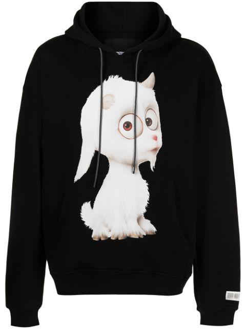 graphic-print hoodie by MOSTLY HEARD RARELY SEEN