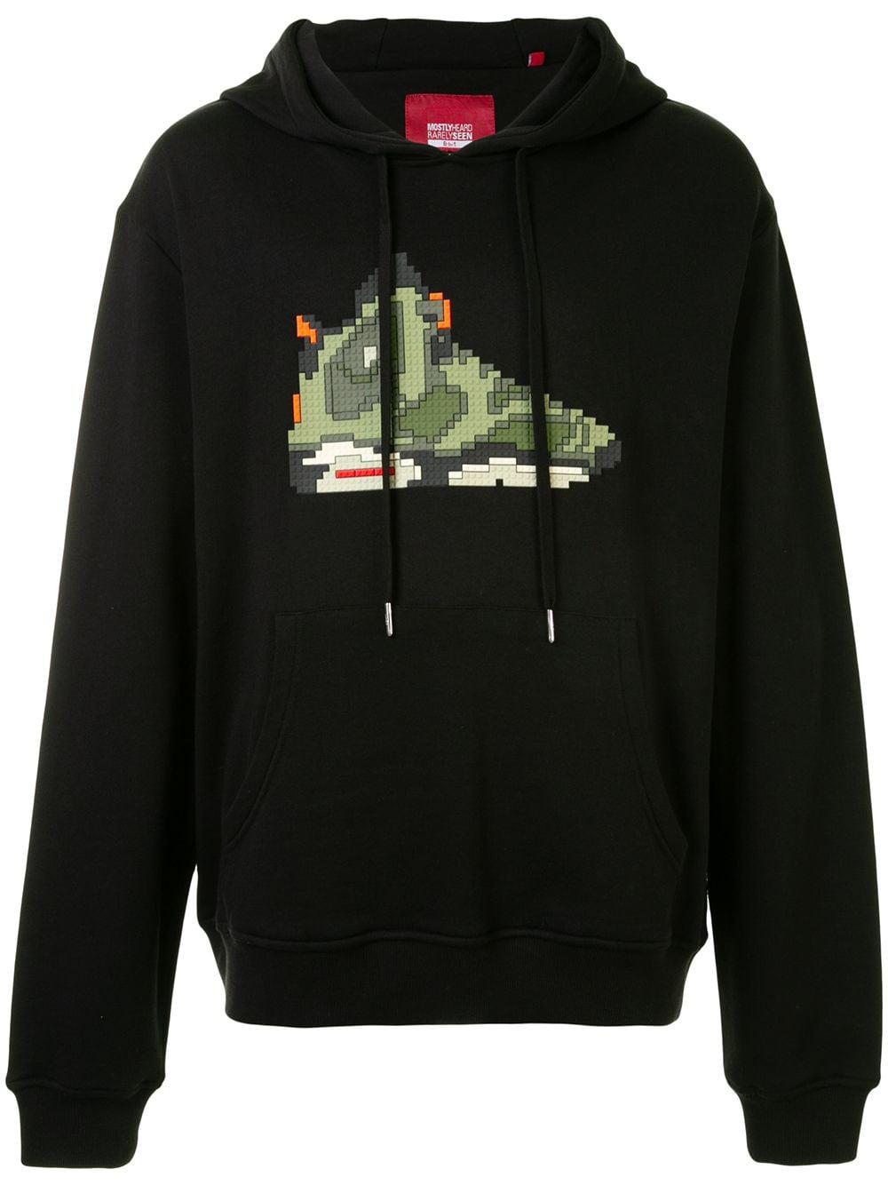 graphic sneaker print T-shirt by MOSTLY HEARD RARELY SEEN