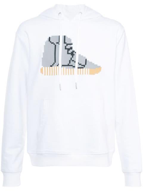 hi-top sneaker hoodie by MOSTLY HEARD RARELY SEEN