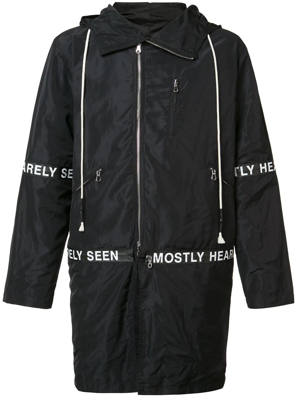 hoodied parka by MOSTLY HEARD RARELY SEEN