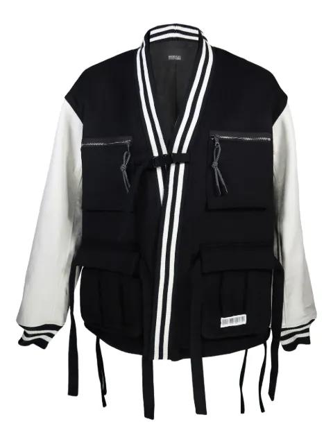 logo-embroidered varsity jacket by MOSTLY HEARD RARELY SEEN