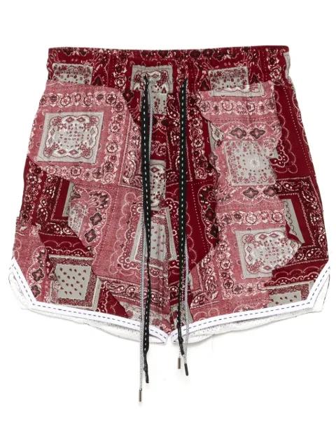 paisley cut-me-up shorts by MOSTLY HEARD RARELY SEEN