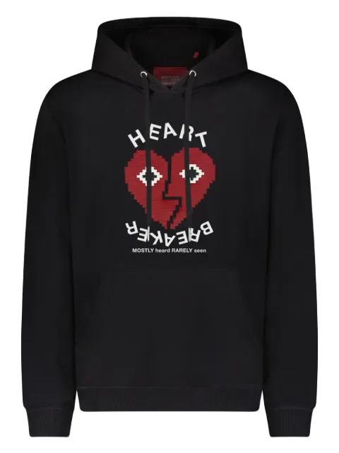 pixel-heart hoodie by MOSTLY HEARD RARELY SEEN