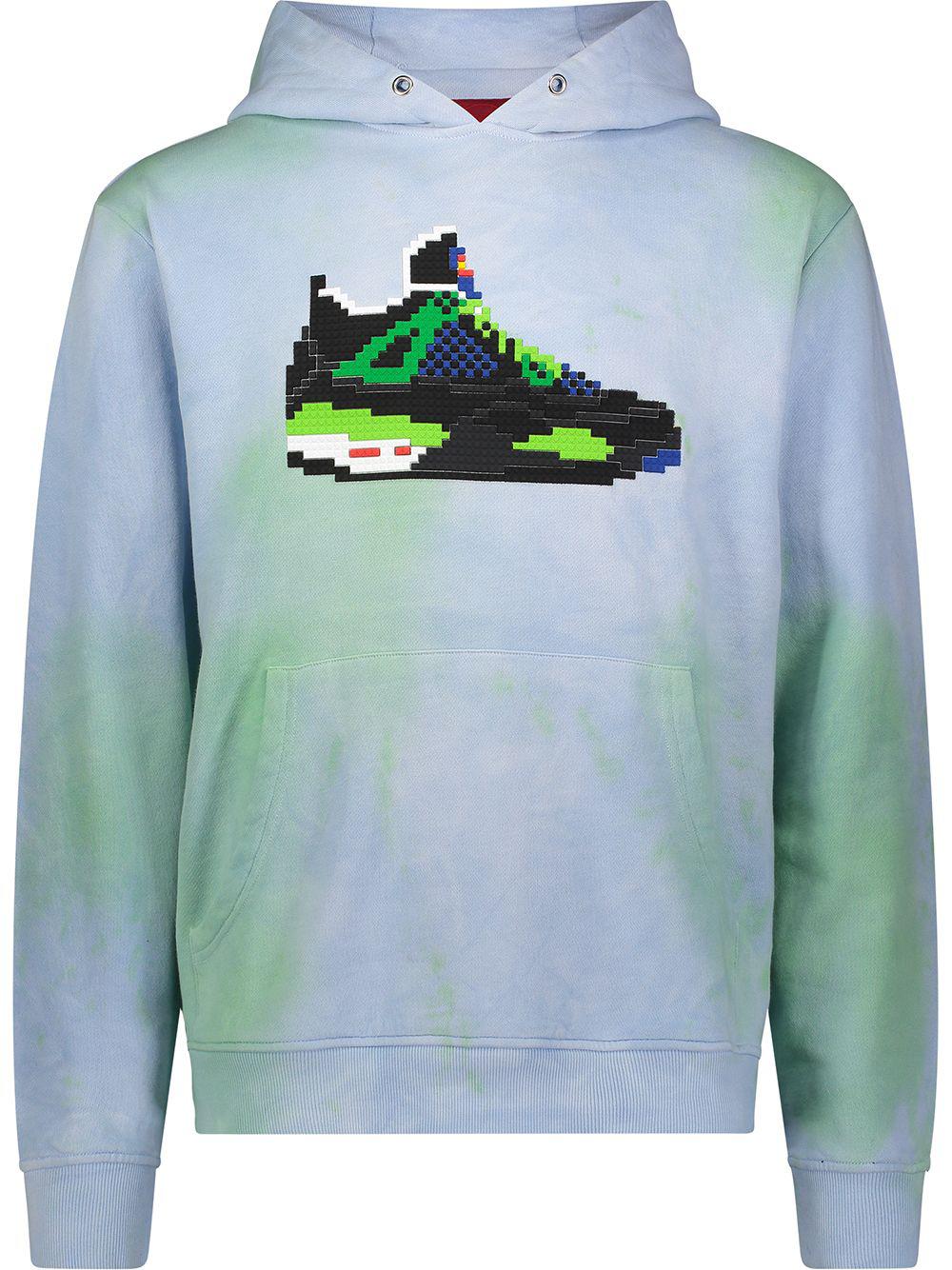 sneaker print hoodie by MOSTLY HEARD RARELY SEEN