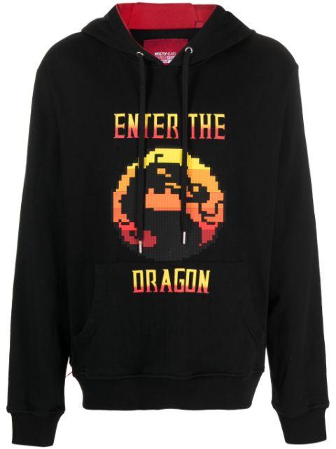text-print cotton hoodie by MOSTLY HEARD RARELY SEEN