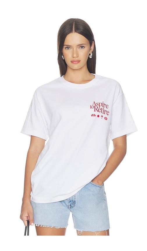 Motel Margarita Racing Division Tee in White by MOTEL MARGARITA