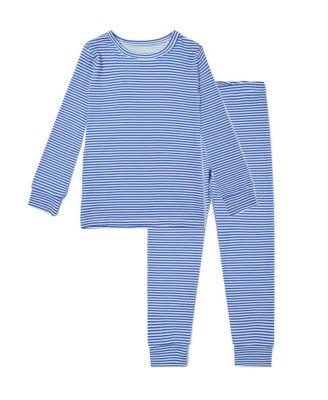 Boys' Cobalt Stripe Pajama Set - Baby by MOTETTE