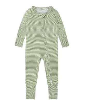 Boys' Evergreen Stripe Bamboo Sleeper - Baby by MOTETTE