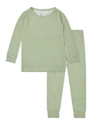 Boys' Evergreen Stripe Pajama Set - Little Kid by MOTETTE