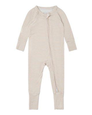 Boys' Oatmeal Stripe Bamboo Sleeper - Baby by MOTETTE