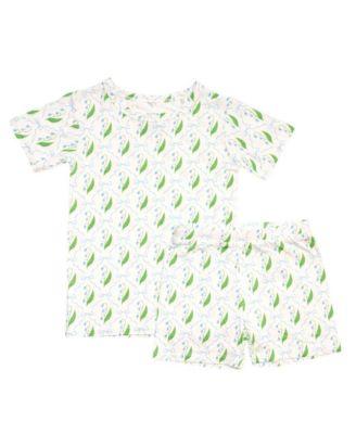 Girls' Bluebell Bows Pajama Set - Baby by MOTETTE