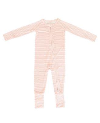 Girls' Peony Stripe Bamboo Sleeper - Baby by MOTETTE