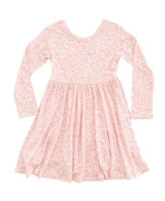 Girls' Petite Fleur Bamboo Twirl Dress - Little Kid by MOTETTE