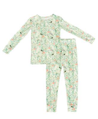 Girls' Sage Blossom Pajama Set - Baby by MOTETTE
