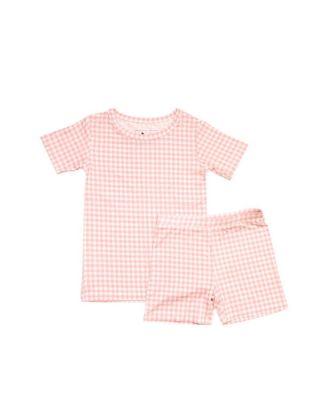Girls' Sugar Gingham Pajama Set - Baby by MOTETTE
