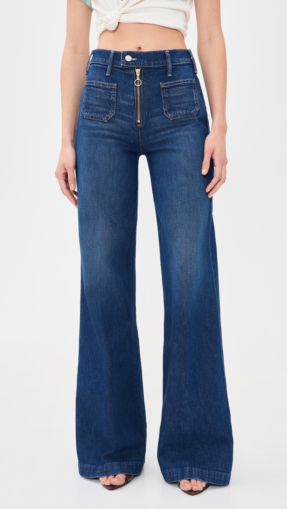 Hustler Roller Patch Pocket Jeans by MOTHER