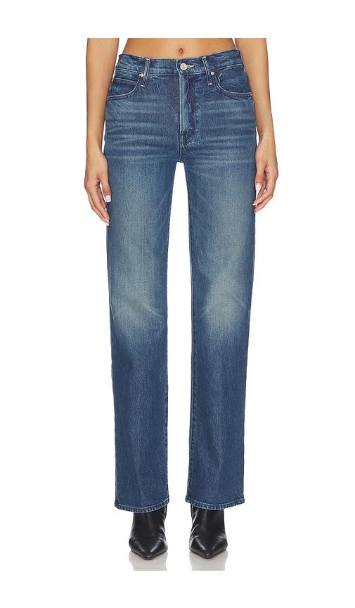 MOTHER Lil Petite Kick It Jeans in Blue by MOTHER