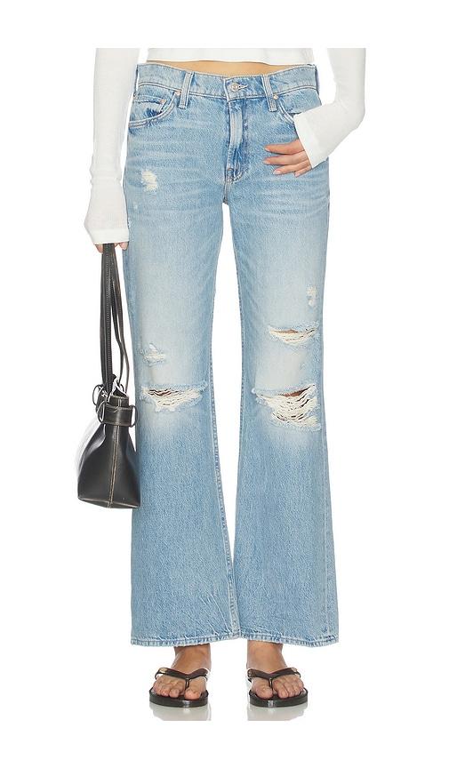 MOTHER The Bookie Nerdy Jeans in Blue by MOTHER