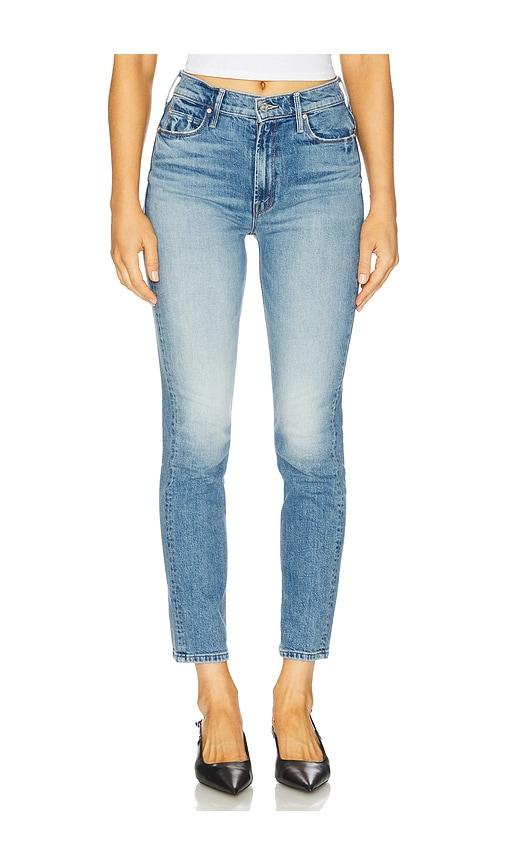 MOTHER The Dazzler Flood Jeans in Blue by MOTHER