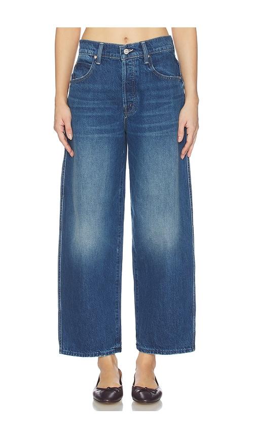 MOTHER The Delinquent Button Ankle Jeans in Blue by MOTHER
