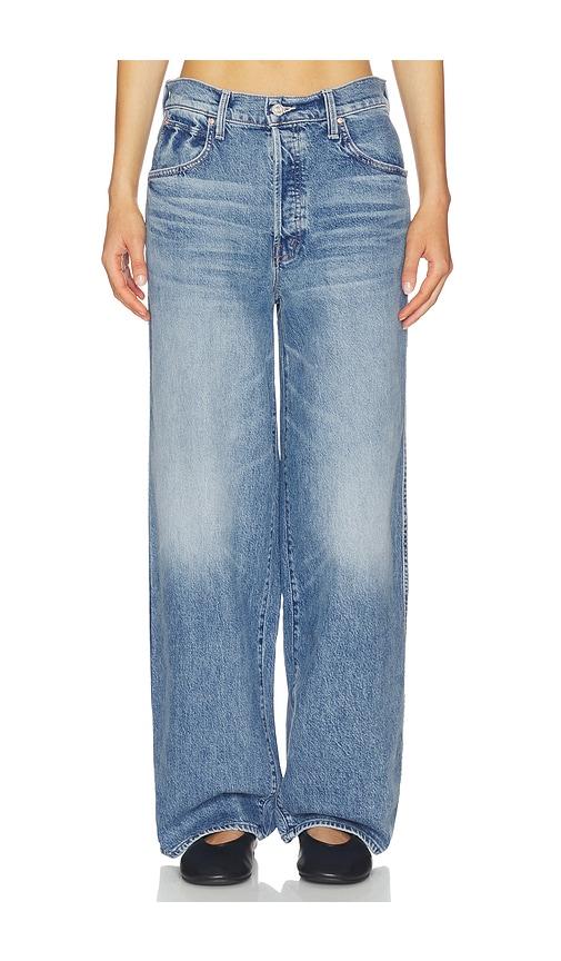 MOTHER The Delinquent Button Nerdy Jeans in Blue by MOTHER