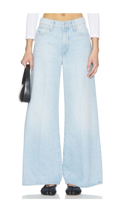MOTHER The Ditcher Roller Zip Skimp Jeans in Blue by MOTHER