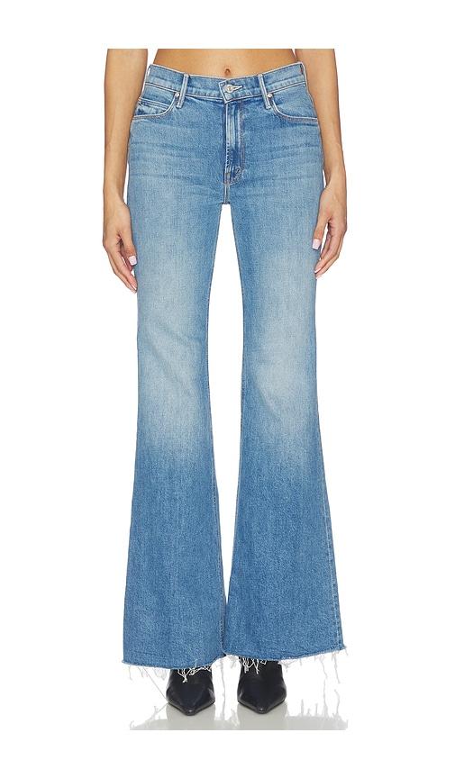 MOTHER The Doozy Fray Jeans in Blue by MOTHER