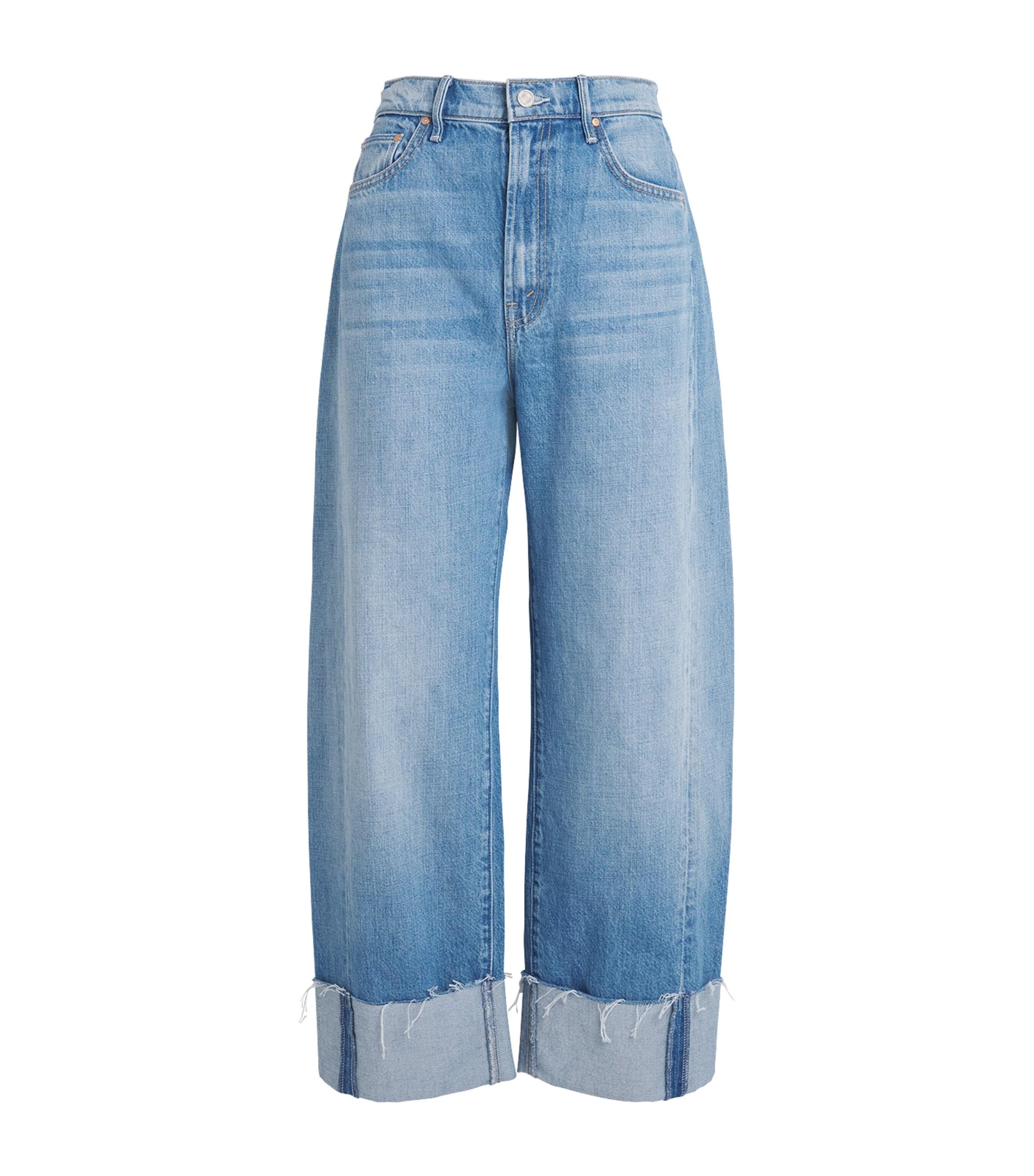 MOTHER The Half-Pipe Ankle-Cuff Jeans by MOTHER