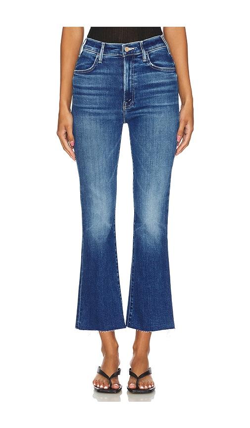 MOTHER The Hustler Ankle Fray Jeans in Denim-Medium by MOTHER