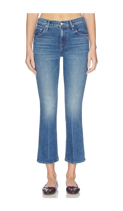 MOTHER The Insider Ankle Jeans in Blue by MOTHER
