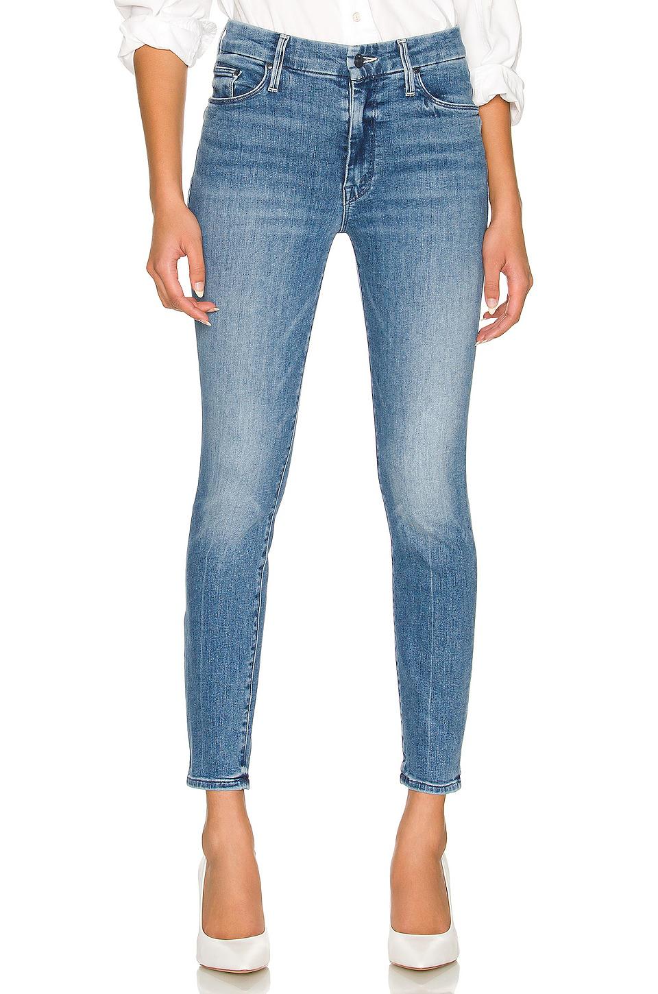MOTHER The Looker Ankle Jeans in Blue by MOTHER