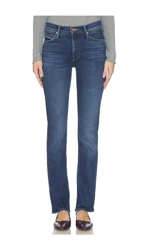 MOTHER The Mid Rise Dazzler Skimp Jeans in Blue by MOTHER