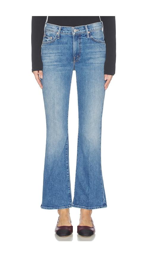 MOTHER The Outsider Flood Jeans in Blue by MOTHER