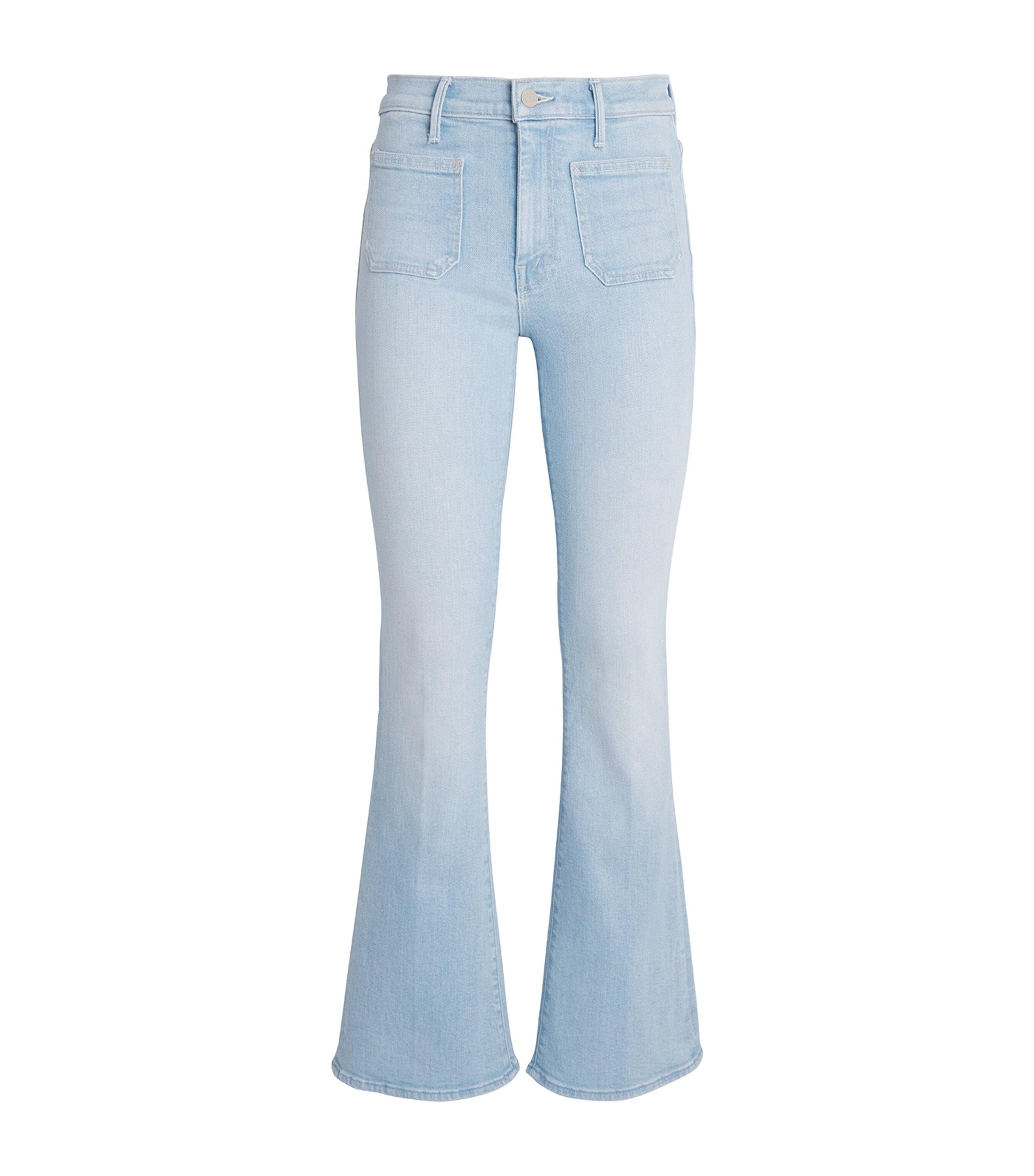 MOTHER The Patch Pocket Weekender Flared Jeans by MOTHER
