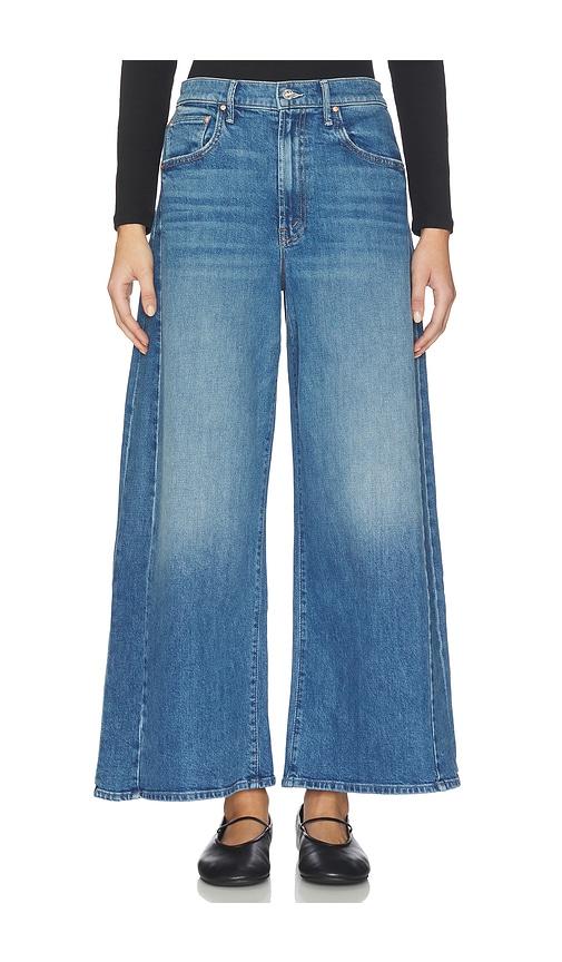 MOTHER The Pipe-dream Zip Ankle Jeans in Blue by MOTHER