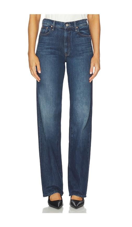 MOTHER The Rambler Zip Heel Jeans in Blue by MOTHER